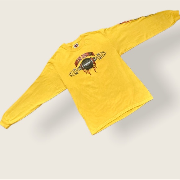 VINTAGE Uke’s Harley Davidson Long Sleeve Top - Picture 8 of 10